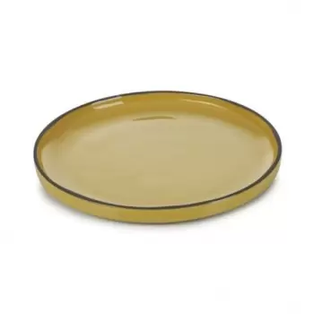 Revol 652803 Revol Caractere Collection Dessert Plate - Tumeric - S...