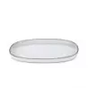 Revol Caractere Collection Oval Dish - White Cumulus