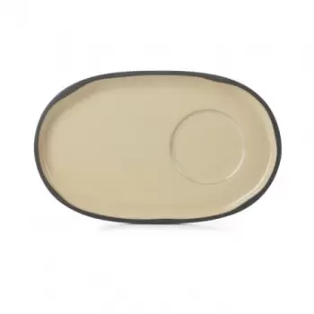 Revol 653999 Revol Caractere Collection Gourmet Saucer - Nutmeg - S...