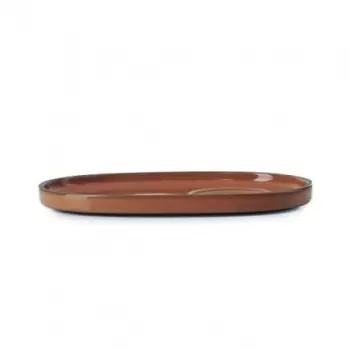 Revol 654002 Revol Caractere Collection Gourmet Saucer - Cinnamon -...