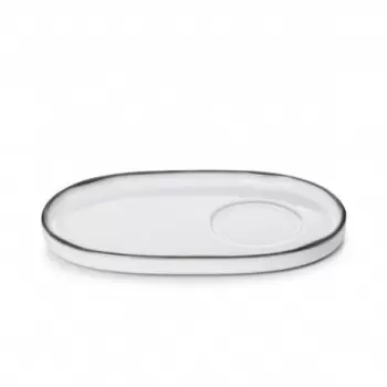 Revol 654000 Revol Caractere Collection Gourmet Saucer - White Cumu...