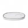 Revol Caractere Collection Gourmet Saucer - White Cumulus - Set of 4 pcs