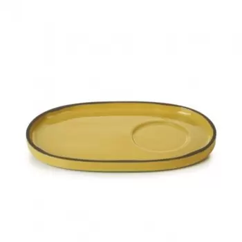 Revol 654005 Revol Caractere Collection Gourmet Saucer - Tumeric - ...