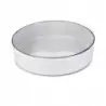 Revol 652890 Revol Caractere Collection Salad Bowl - White Cumulus