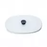 Revol Caractere Culinaire Collection Lid For Rect Dish 19x13 cm - White Cumulus - Set of 4 pcs