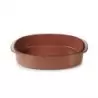 Revol Caractere Culinaire Collection Rect.Oblong Dish 26x18.5 - Cinnamon - Set of 2 pcs