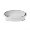 Revol Caractere Culinaire Collection Rect.Oblong Dish 26x18.5 - White Cumulus - Set of 2 pcs