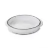 Revol Caractere Culinaire Collection Round Dish 14 cm - White Cumulus - Set of 4 pcs