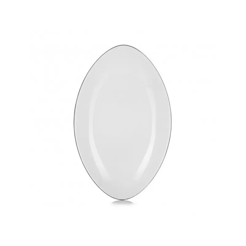 Revol 651431 Revol Equinoxe Collection Oval Plate 35 cm - White Cum...