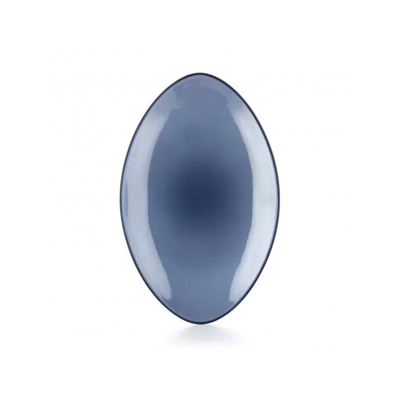 Revol 649556 Revol Equinoxe Collection Oval Plate 35 cm - Cirrus Bl...
