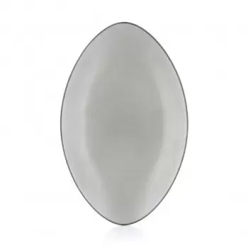 Revol 649555 Revol Equinoxe Collection Oval Plate 35 cm - Pepper - ...