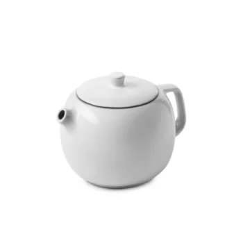 Revol 660532 Revol Equinoxe Collection Teapot 75 cl - White Cumulus