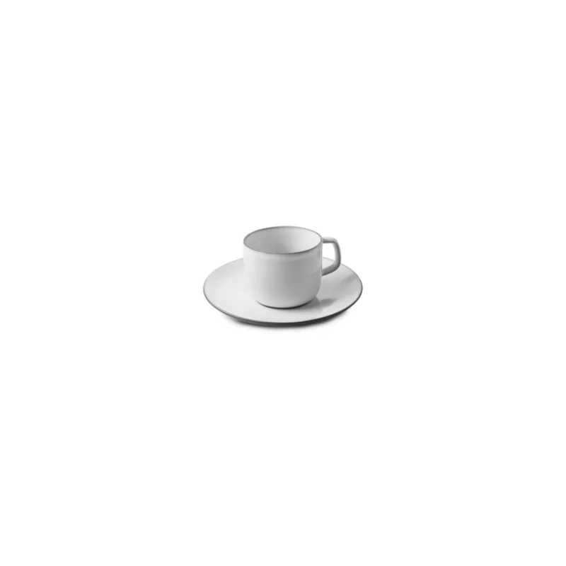 Revol 660537 Revol Equinoxe Collection Espresso Cup And Saucer 8 cl...