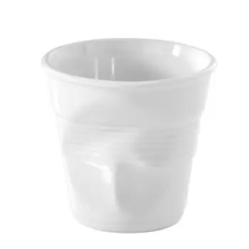 Revol 616096 Revol Froisse Collection Espresso Tumbler 8 cl - White...