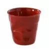 Revol Froisse Collection Cappuccino Tumbler 18 cl - Pepper red - Set of 6 pcs