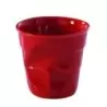 Revol Froisse Collection Espresso Tumbler 8 cl - Pepper red - Set of 6 pcs