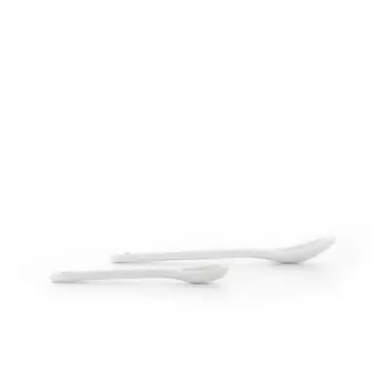 Revol Les Essentiels Collection Cappuccino Spoon - White - Set of 4 pcs