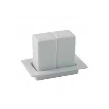 Revol Les Essentiels Collection Salt / Pepper Set Tray - White