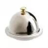 Revol Les Essentiels Collection Butter Dish Ss Cloche - White - Set of 6 pcs