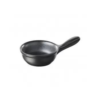 Revol Miniatures Collection Saucepan 6.4 cm 2 cl - Cast iron style - Set of 6 pcs