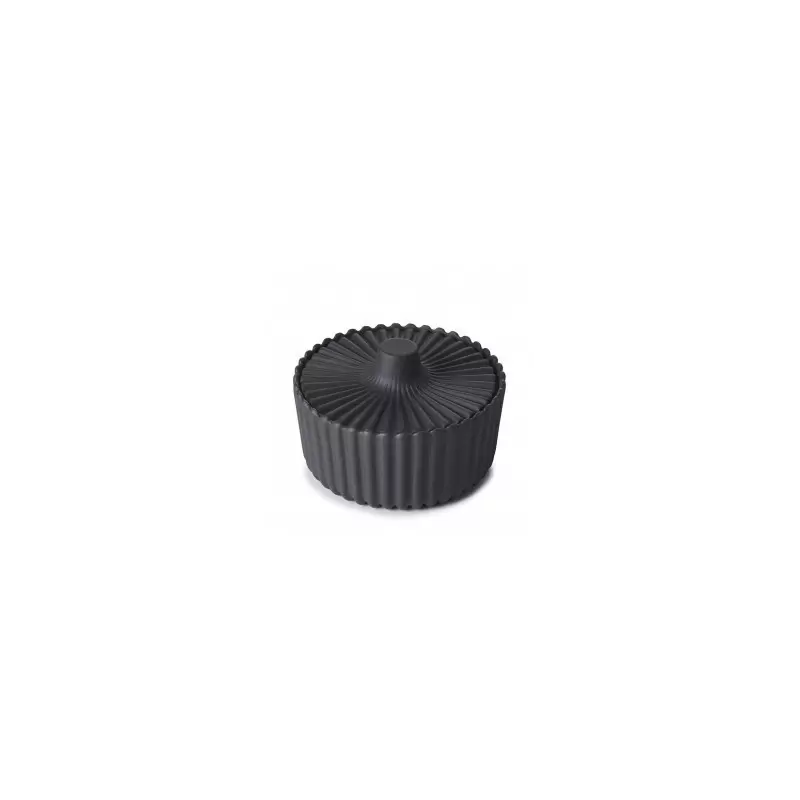 Revol 653639 Revol Pekoe Collection Sugar Bowl With Lid 10 cl - Bla...