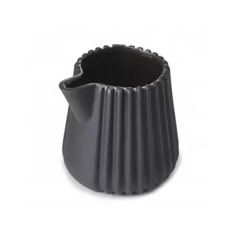Revol 653634 Revol Pekoe Collection Creamer 10 cl - Black Smooth Da...