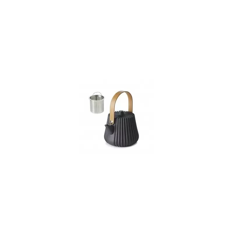 Revol 653593 Revol Pekoe Collection Teapot + Infuser Basket - Black...
