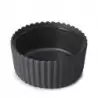 Revol Pekoe Collection Ramekin 10 cl - Black Smooth Dark Metal - Set of 4 pcs