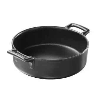 Revol Belle Cuisine Collection Individual Round Dish 12 cm - Cast iron style - Set of 4 pcs
