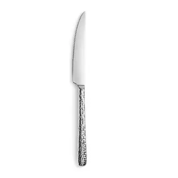Revol 656631 Revol Courchevel Collection Steak Knife - 18/10 hammer...