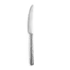 Revol Courchevel Collection Steak Knife - 18/10 hammered stainless steel - Set of 12 pcs