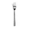Revol Courchevel Collection Dessert - Salad Fork - 18/10 hammered stainless steel - Set of 12 pcs
