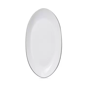 Revol 660499 Revol Equinoxe Collection Oblong Plate 24 cm - White C...