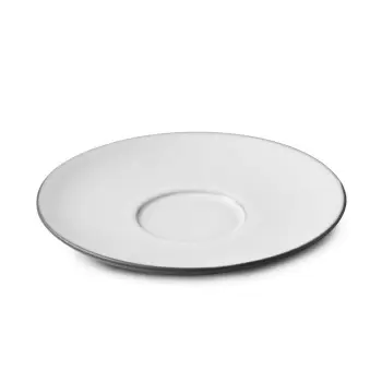 Revol 660517 Revol Equinoxe Collection Tea Saucer 20 cl - White Cum...