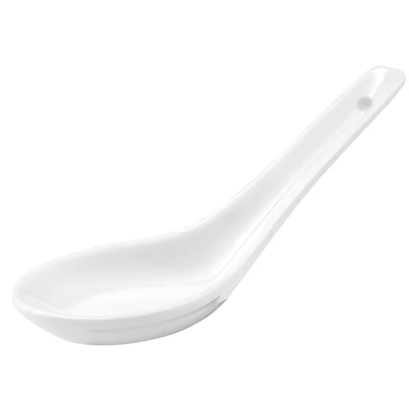 Revol Les Essentiels Collection Chinese Spoon 13 cm - White - Set of 4 pcs Revol Les Essentiels Collection Chinese Spoon 13 cm - White - Set of 4 pcs