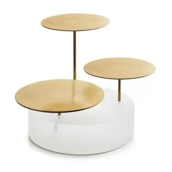 Revol 660439 Revol ICE Collection Bricks Bar Round 3 Trays - Nacryl...