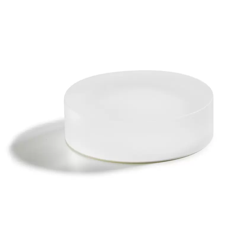 Revol 411676 Revol ICE Collection Bricks Round - Nacryl White - Set...