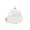 Revol ICE Collection Butter Dish With Glass Dome - Nacryl White - Set of 6 pcs