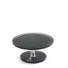 Revol 411958 Revol ICE Collection Cake Stand - Nacryl Anthracite