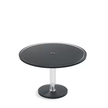 Revol 411994 Revol ICE Collection Cake Stand - Nacryl Anthracite