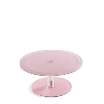 Revol 411965 Revol ICE Collection Cake Stand - Pink Nacryl