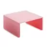 Revol 660446 Revol SWEETIE Collection Low Square Buffet - Pink Nacryl