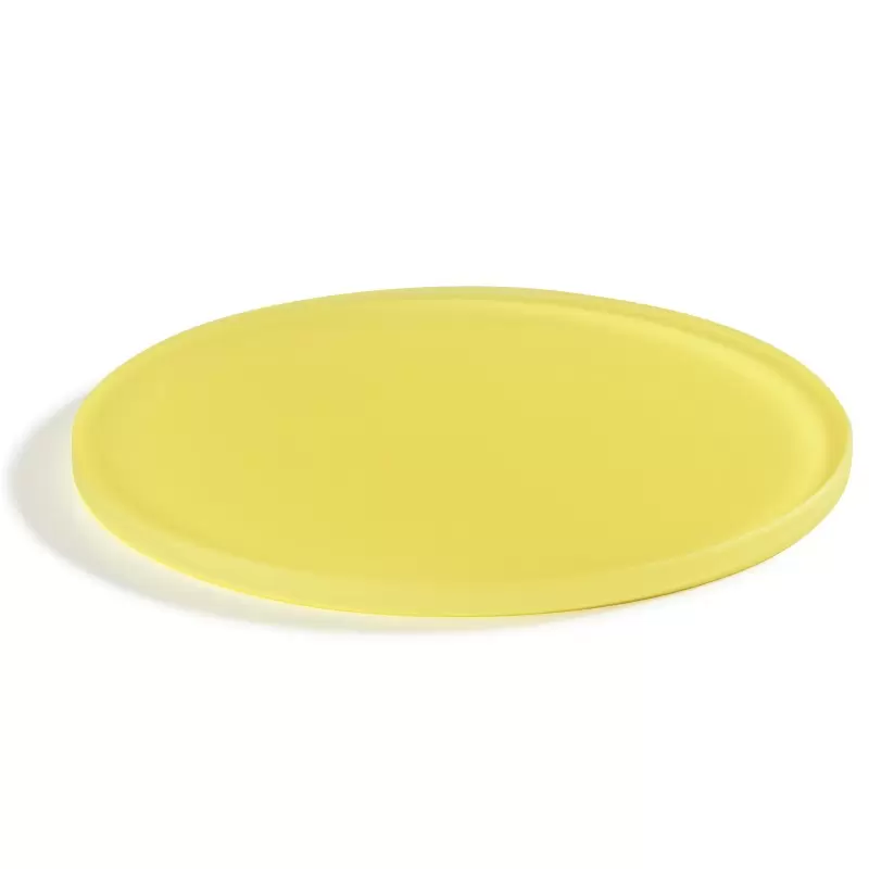 Revol 411139 Revol SWEETIE Collection Round Tray - Lemon Nacryl - S...