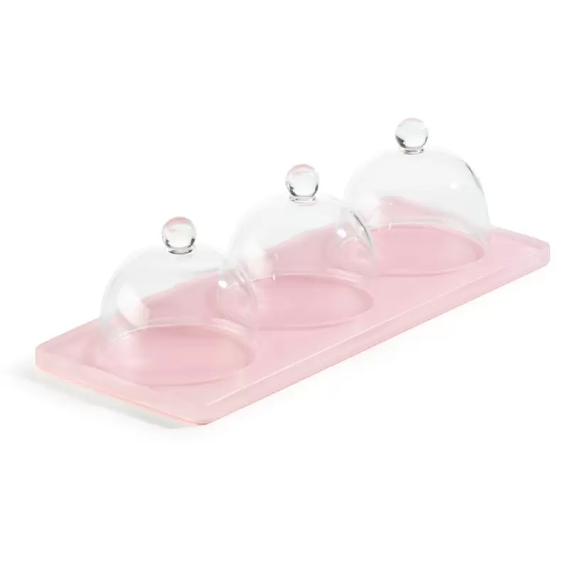 Revol 660652 Revol SWEETIE Collection Round Tray 20 cm - Lemon Nacr...