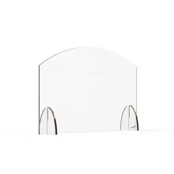 Rosseto AG001 Rosseto Avant Guarde 24x15.5 Acrylic Sneeze Guard - 1...