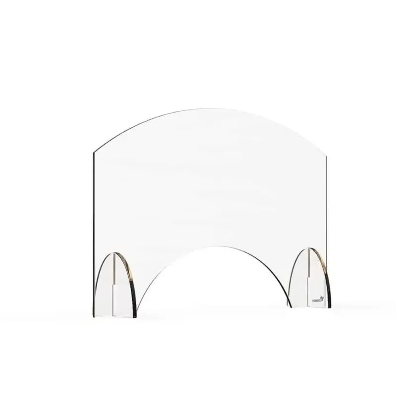 Rosseto AG002 Rosseto Avant Guarde 24x15.5 Acrylic Sneeze Guard wit...