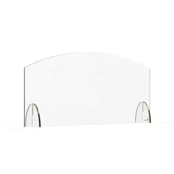 Rosseto AG003 Rosseto Avant Guarde 36x15.5 Acrylic Sneeze Guard - 1...