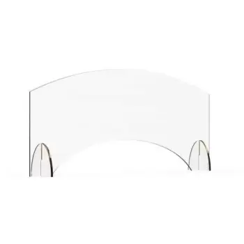 Rosseto AG004 Rosseto Avant Guarde 36x15.5 Acrylic Sneeze Guard wit...
