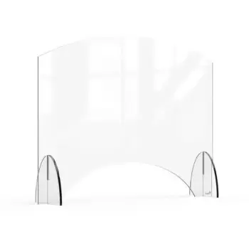 Rosseto AG010 Rosseto Avant Guarde 36x28 Acrylic Sneeze Guard with ...