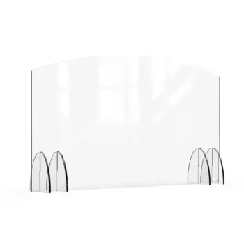 Rosseto AG011 Rosseto Avant Guarde 48x28 Acrylic Sneeze Guard - 1 P...